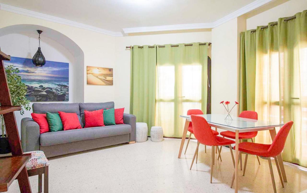 לאס פאלמס דה גראן קנאריה Apartamento Con Balcon En La Playa De Las Canteras מראה חיצוני תמונה