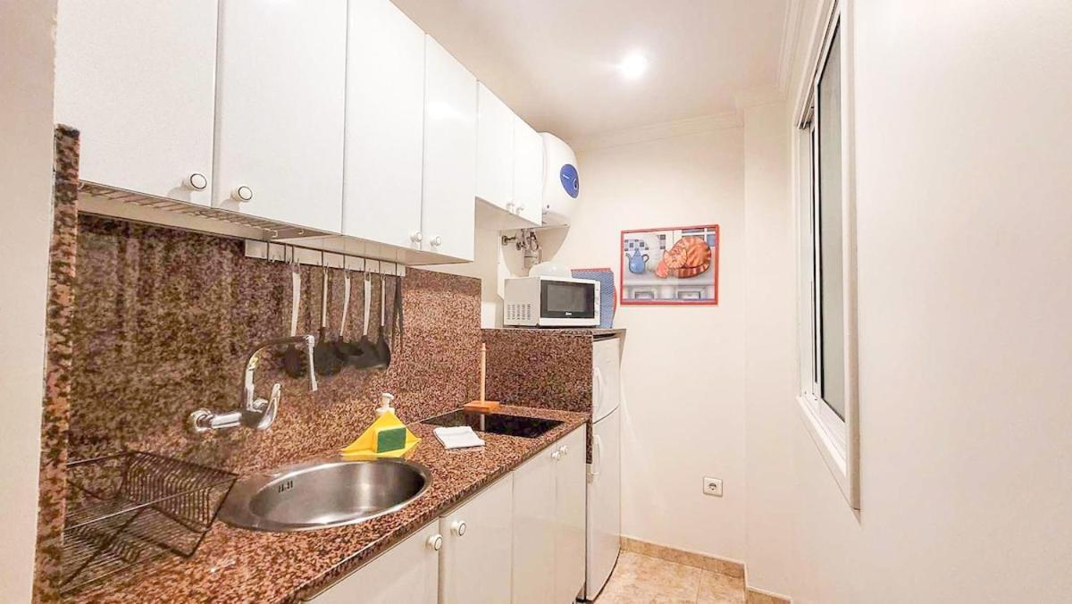 לאס פאלמס דה גראן קנאריה Apartamento Con Balcon En La Playa De Las Canteras מראה חיצוני תמונה